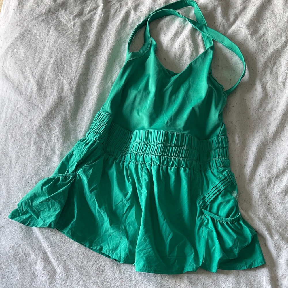 FP Movement Runsie Onesie in Green - size Small